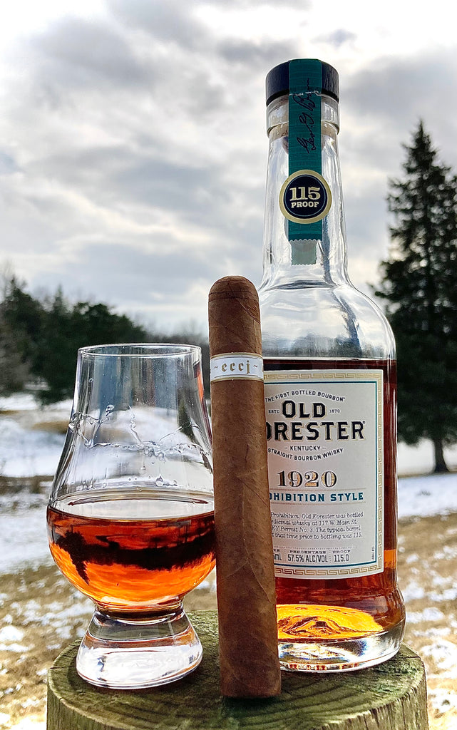 Pairing Experience: Illusione ECCJ 25th & Old Forester 1920
