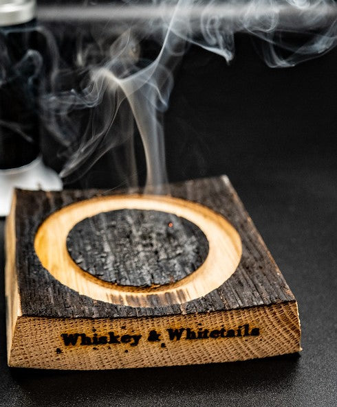 Whiskey Barrel Cocktail Smoker Block *NO TORCH*